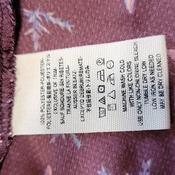 Free People Size L Purple Floral Off the Shoulder Mini Dress, Exc Used Condition - Picture 14 of 14